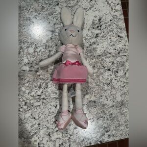 Jellycat Ballerina Bunny Rabbit Stuffy Animal Plush Tutu Pink Ballet